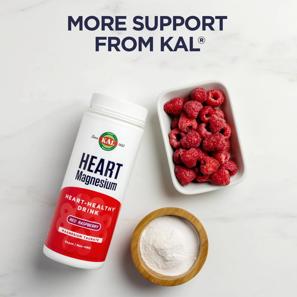 KAL 1200 mg Red Yeast Rice, 60 Count | Heart Health Support