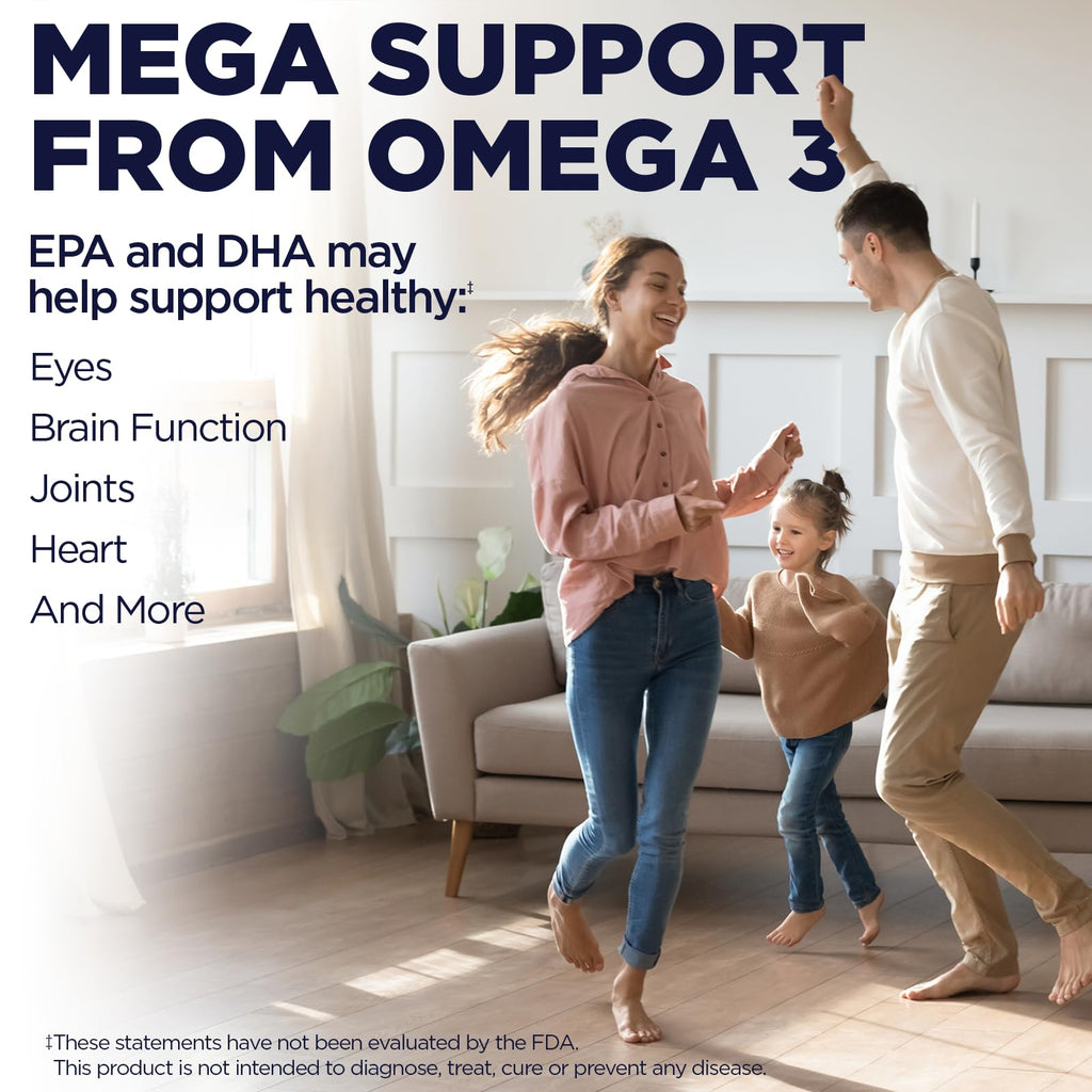 KAL 450/300 1280 mg Omega-3 Lemon Soft Gels – 60 Count
