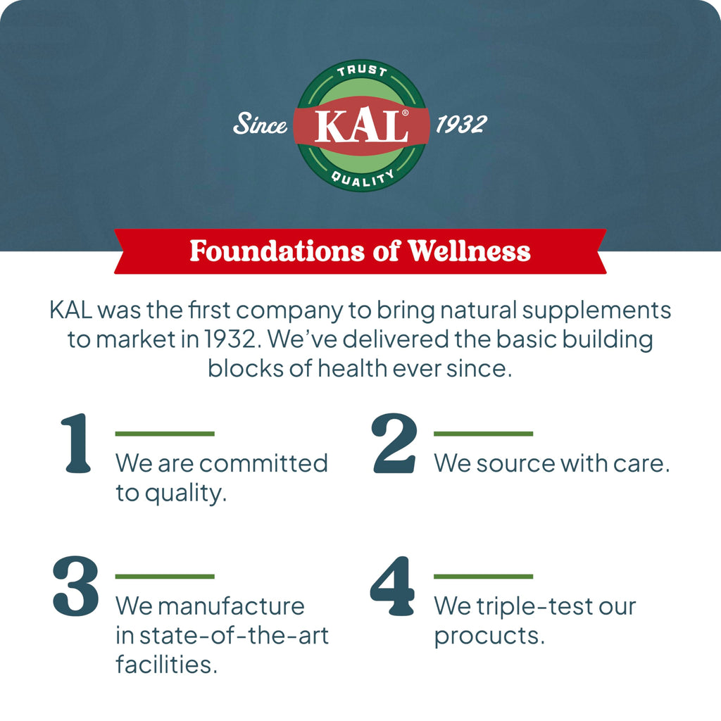 KAL Calming Magnesium Powder - Cherry Flavor, High Absorption