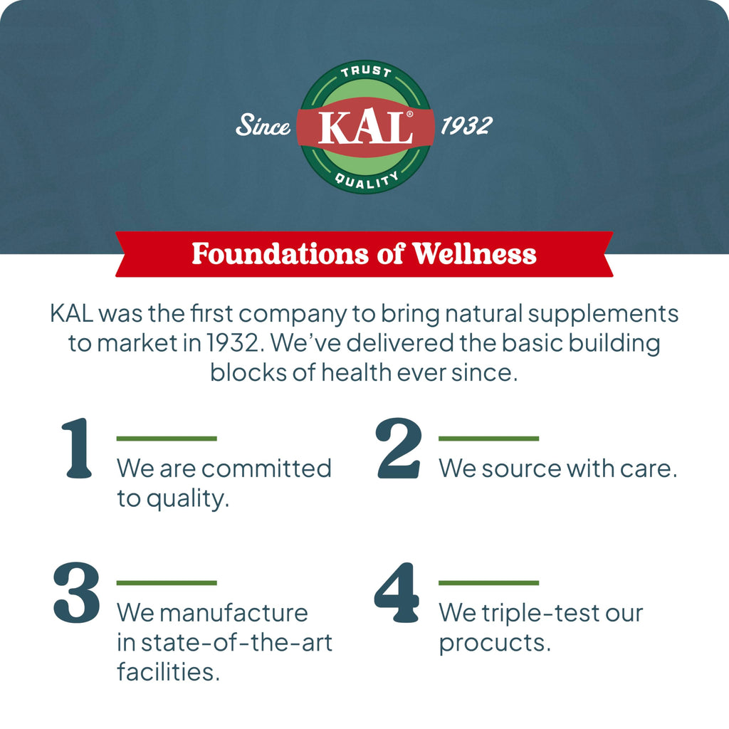 KAL Calming Magnesium Powder – Blueberry Flavor, High Absorption, Vegan, Gluten Free