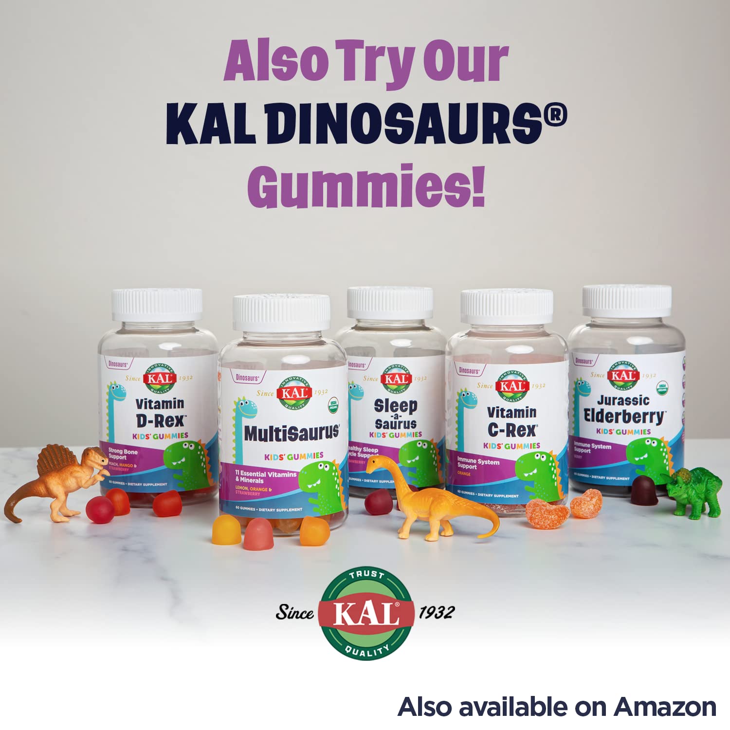 KAL Magnesium Powder for Kids - Pure Magnesium Citrate, 90 Servings, 4 oz