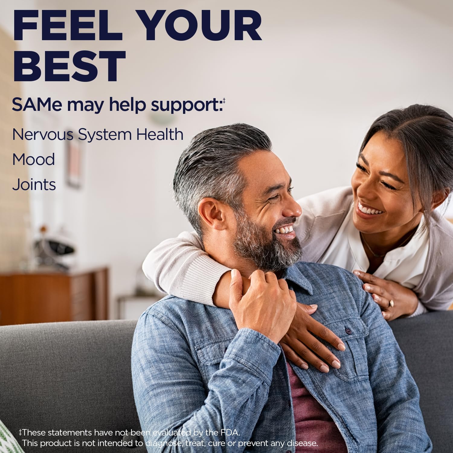 KAL SAMe 200 mg – Mood & Nervous System Support, Vegetarian Capsules
