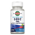 KAL Vitamin B-6, B-12 & Folic Acid – Heart Health & Energy, 60 Servings