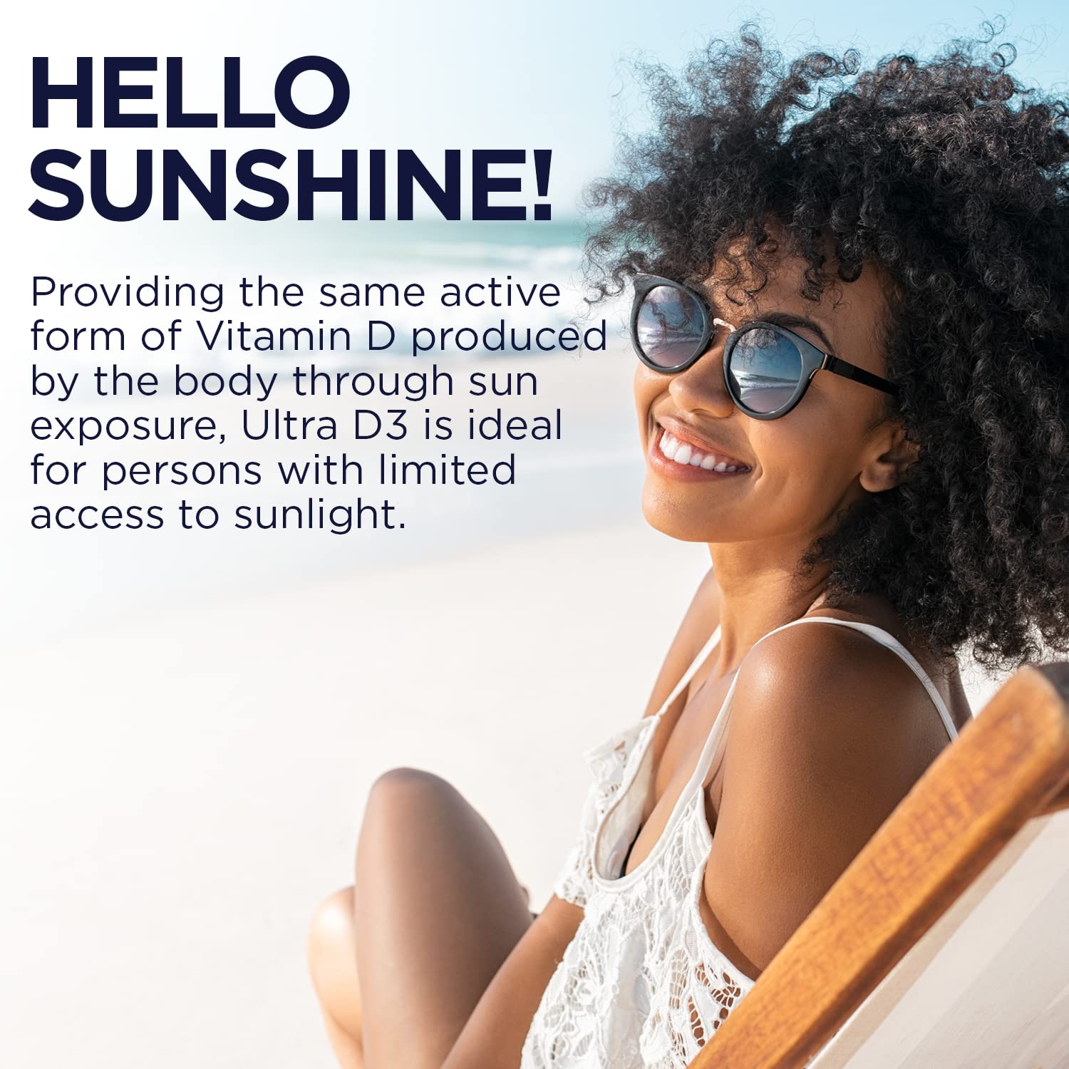 KAL Vitamin D3 5000 IU Softgels – ActivGels, Soy-Free, Bone & Immune Support