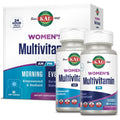KAL Women's Multivitamin AM/PM – 2-in-1 Multivitamins for Women | Vegan | 120 Tablets