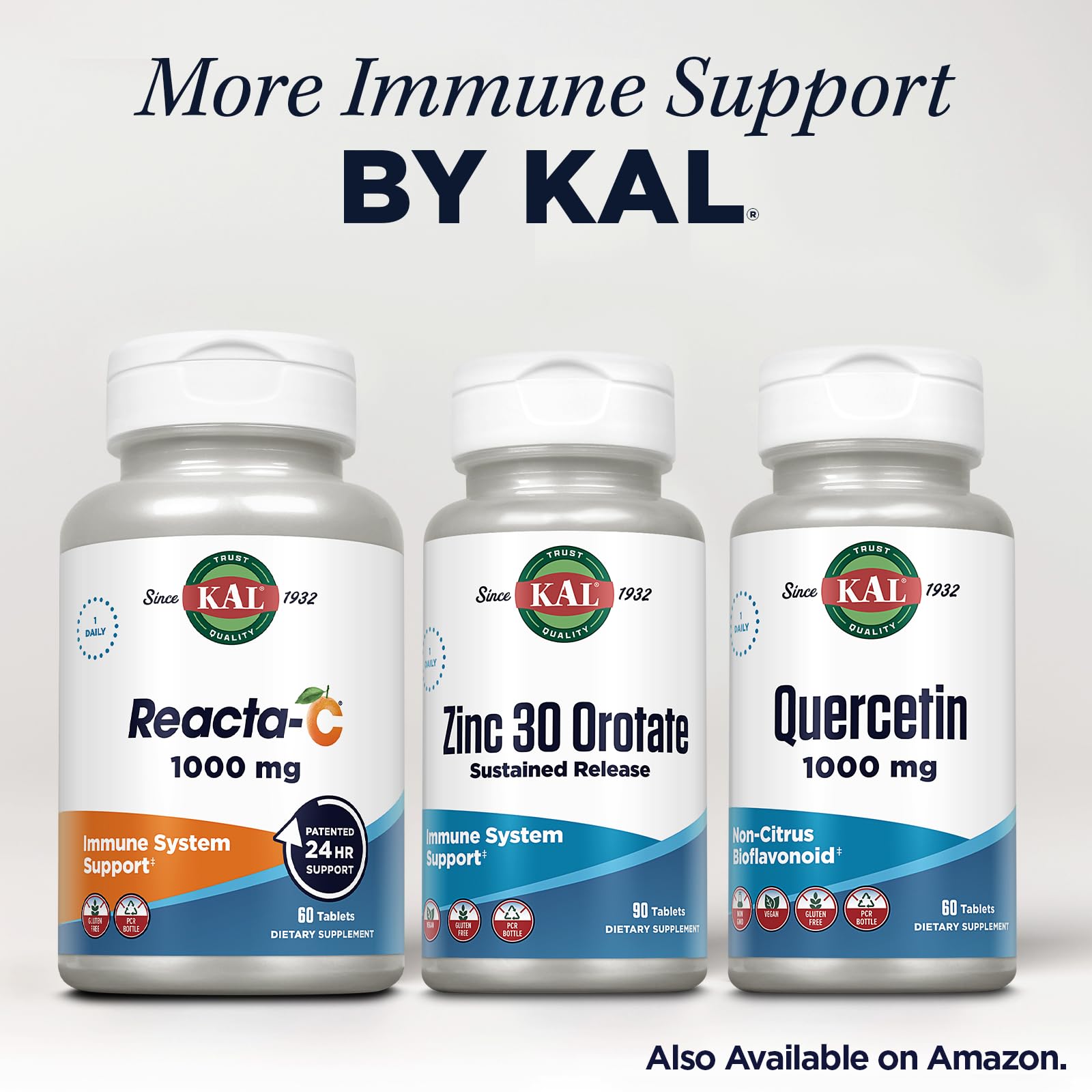 KAL Zinc Orotate 30mg – Sustained Release Zinc Tablets for Immune Support | Vegan & Gluten Free