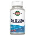 KAL Zinc Orotate 30mg – Sustained Release Zinc Tablets for Immune Support | Vegan & Gluten Free