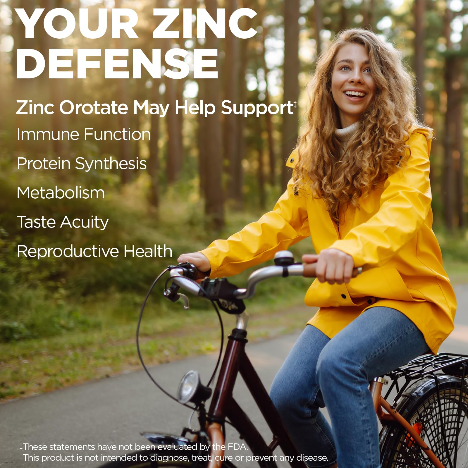 KAL Zinc Orotate 30mg – Sustained Release Zinc Tablets for Immune Support | Vegan & Gluten Free