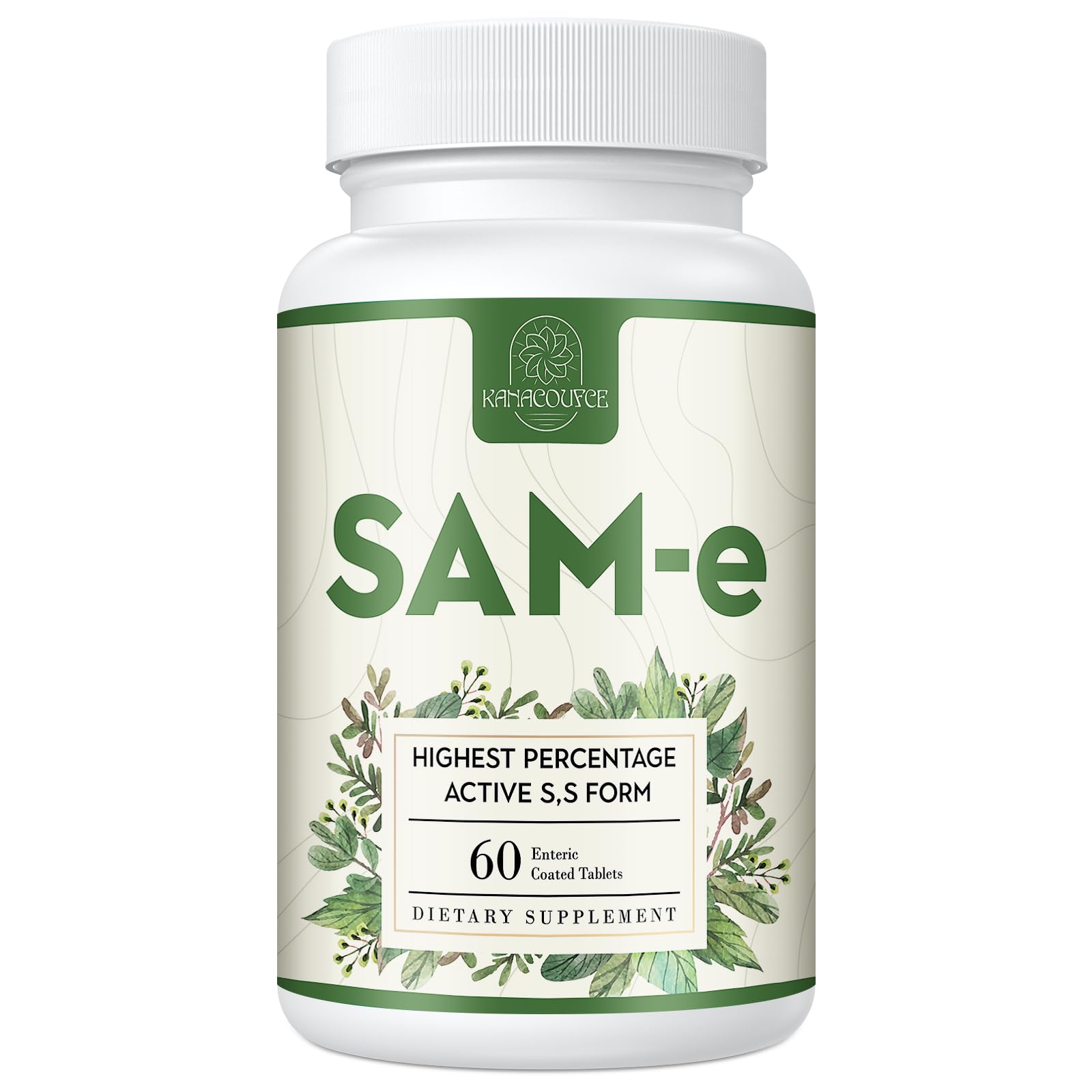 Kanacoufce 1100mg SAM-e – Mood, Joints & Liver Support | 60 Tablets