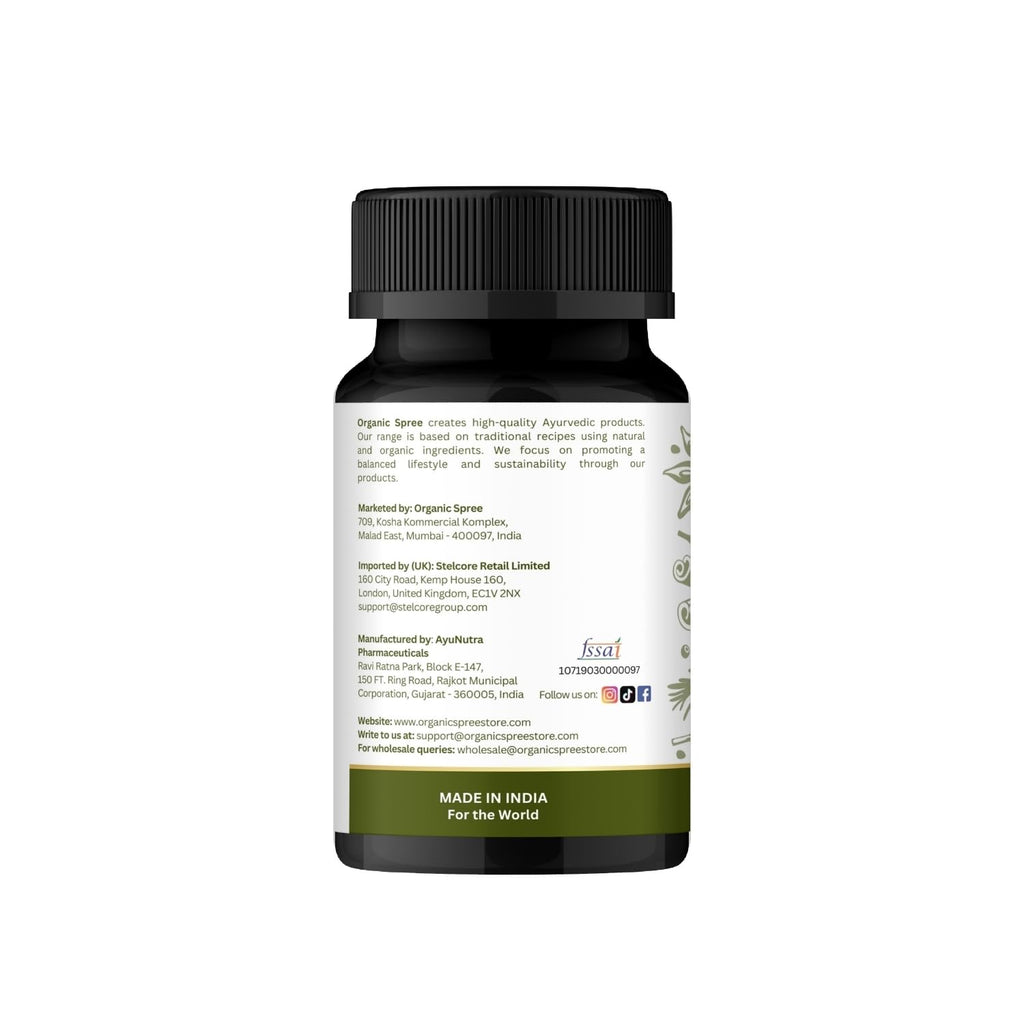 ORGANIC SPREE Kanchnar Guggulu 120 Tablets – Detox & Lymphatic Health | Ayurvedic, Vegetarian, Certified