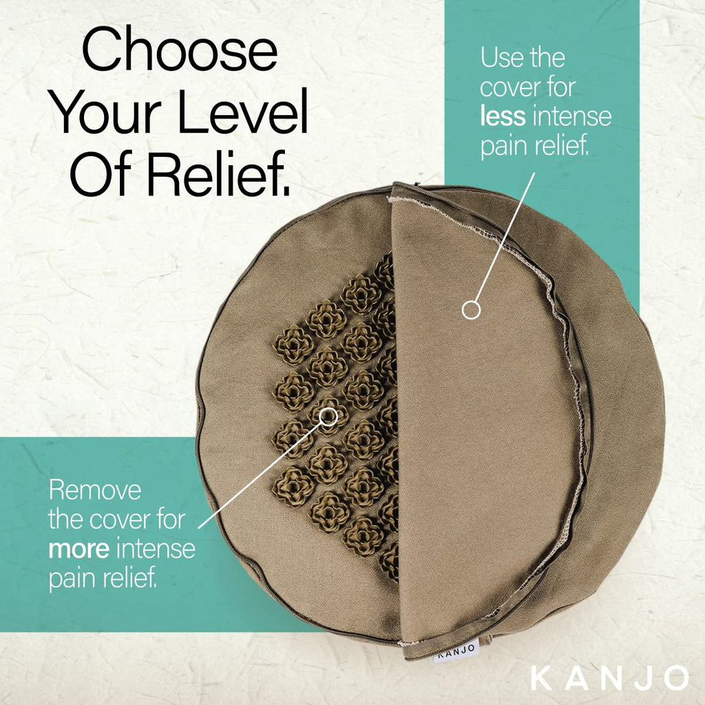 Kanjo Acupressure Floor Cushion – Pain Relief & Posture Enhancement