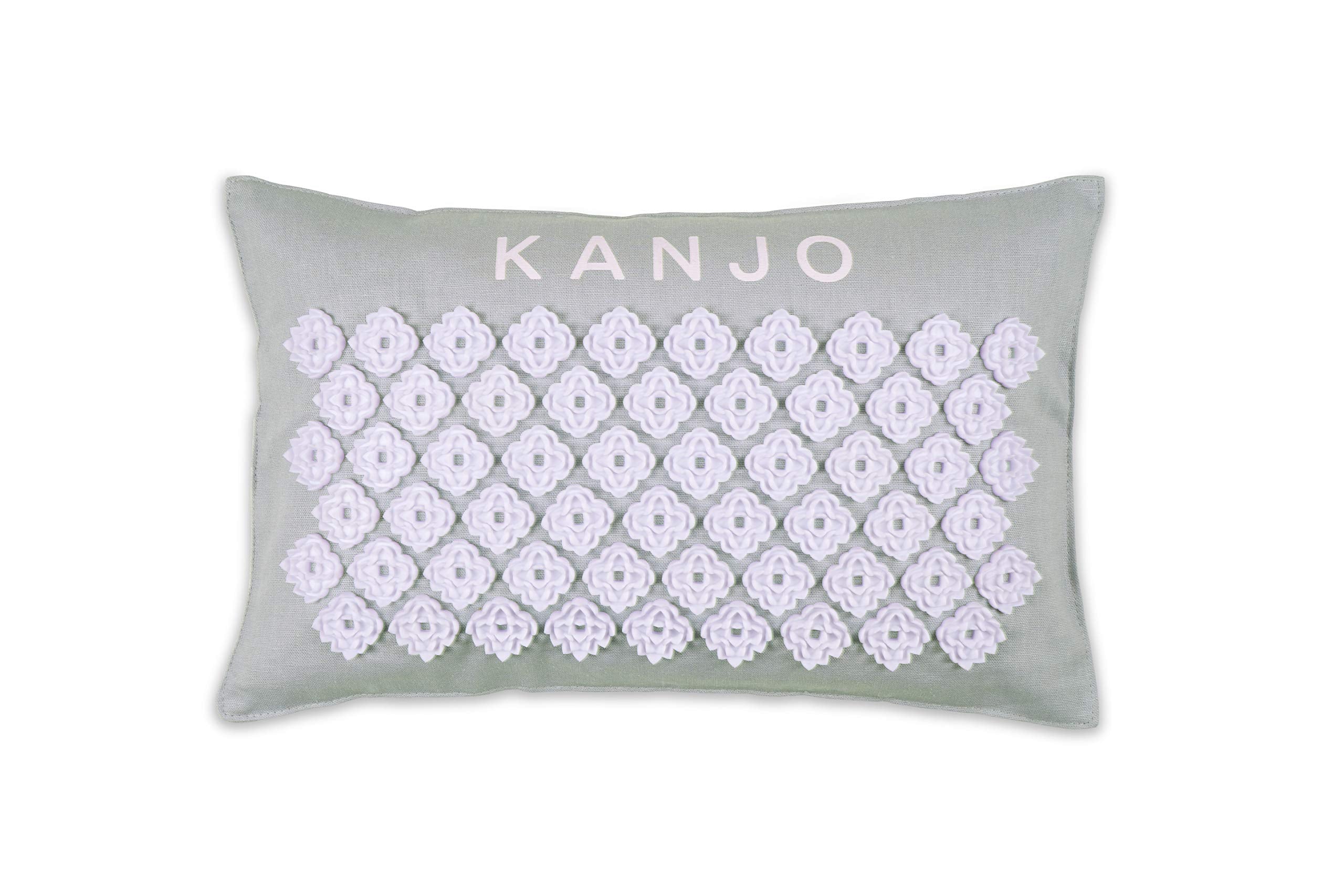 Kanjo Aroma Mint Acupressure Pillow - 100% Cotton Linen | Cork Filling