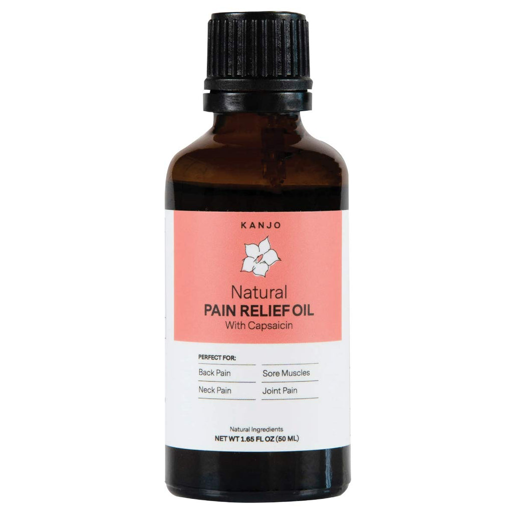 Kanjo Natural Pain Relief Oil | Warmth for Back, Neck & Joints