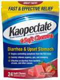 Kaopectate Strawberry Soft Chews 24 Count – Fast Stomach Relief