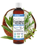 Kapuluan Coconut Oil Pulling for Teeth & Gums – Pure Ayurvedic Mouthwash with Rosemary, Thyme & Tea Tree