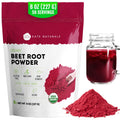 Kate Naturals Organic Beet Root Powder - 8oz, Non-GMO | Smoothies, Baking & Juices