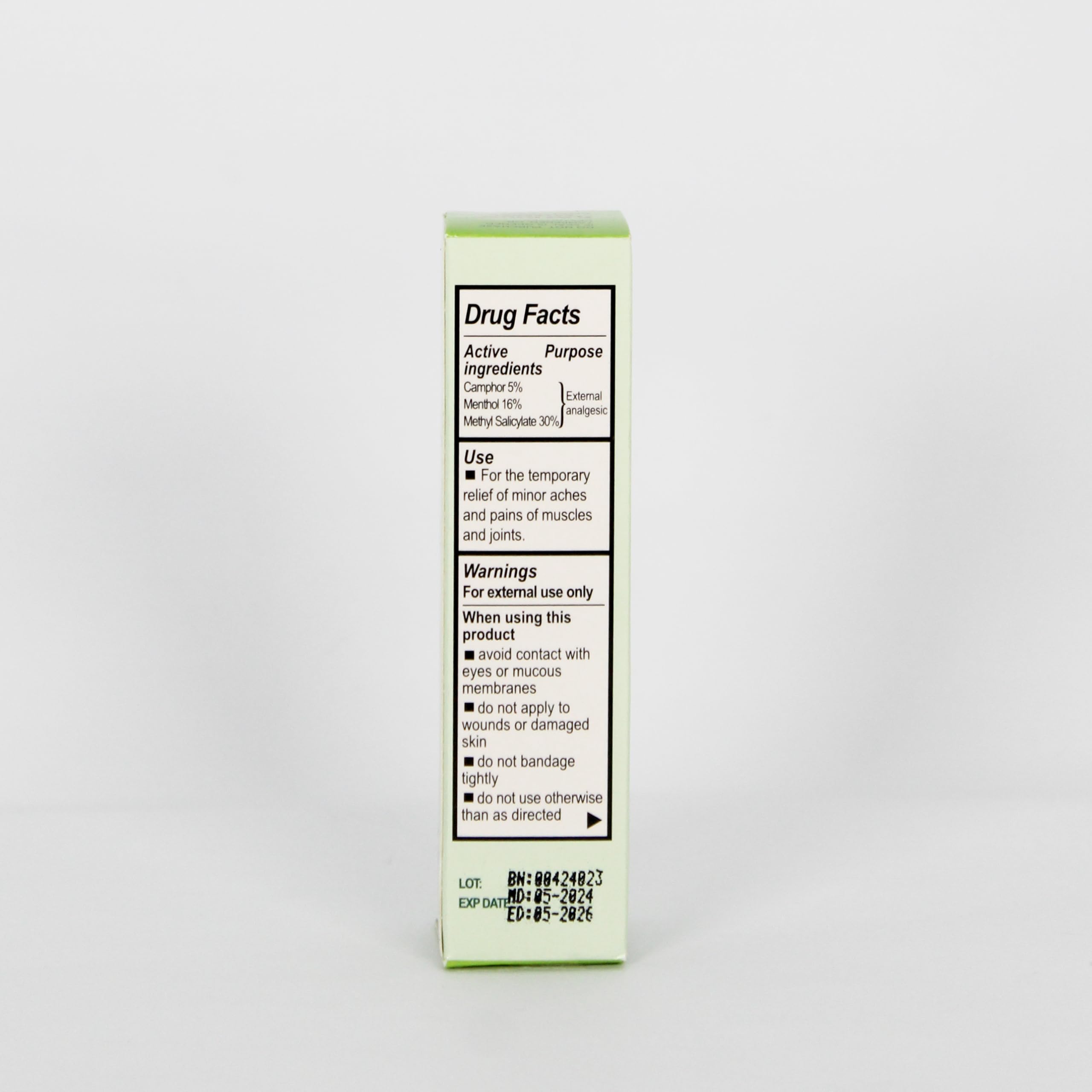 Katinko External Analgesic Oil 10ml - Quick Relief for Sore Muscles, Headaches, Travel Sickness & Insect Bites
