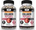 Kaya Naturals Multi Collagen Peptides Complex – Types I, II, III, V & X | 60 Count Capsules (Pack of 2)