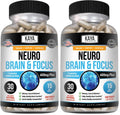 Kaya Naturals Neuro Brain Nootropic: Memory & Focus Capsule – 60 Capsules (Pack of 2)