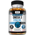 Kaya Naturals Omega-3 Fish Oil Supplement | 100% Pure Sea-Harvested Pelagic | No Fishy Aftertaste | 30 Softgels