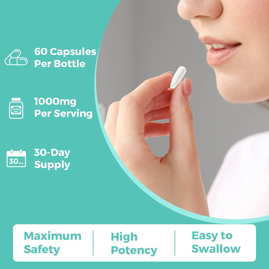 Kayseari TUDCA Bile Salts Supplement 1000mg – 180 Veggie Capsules for Liver Support