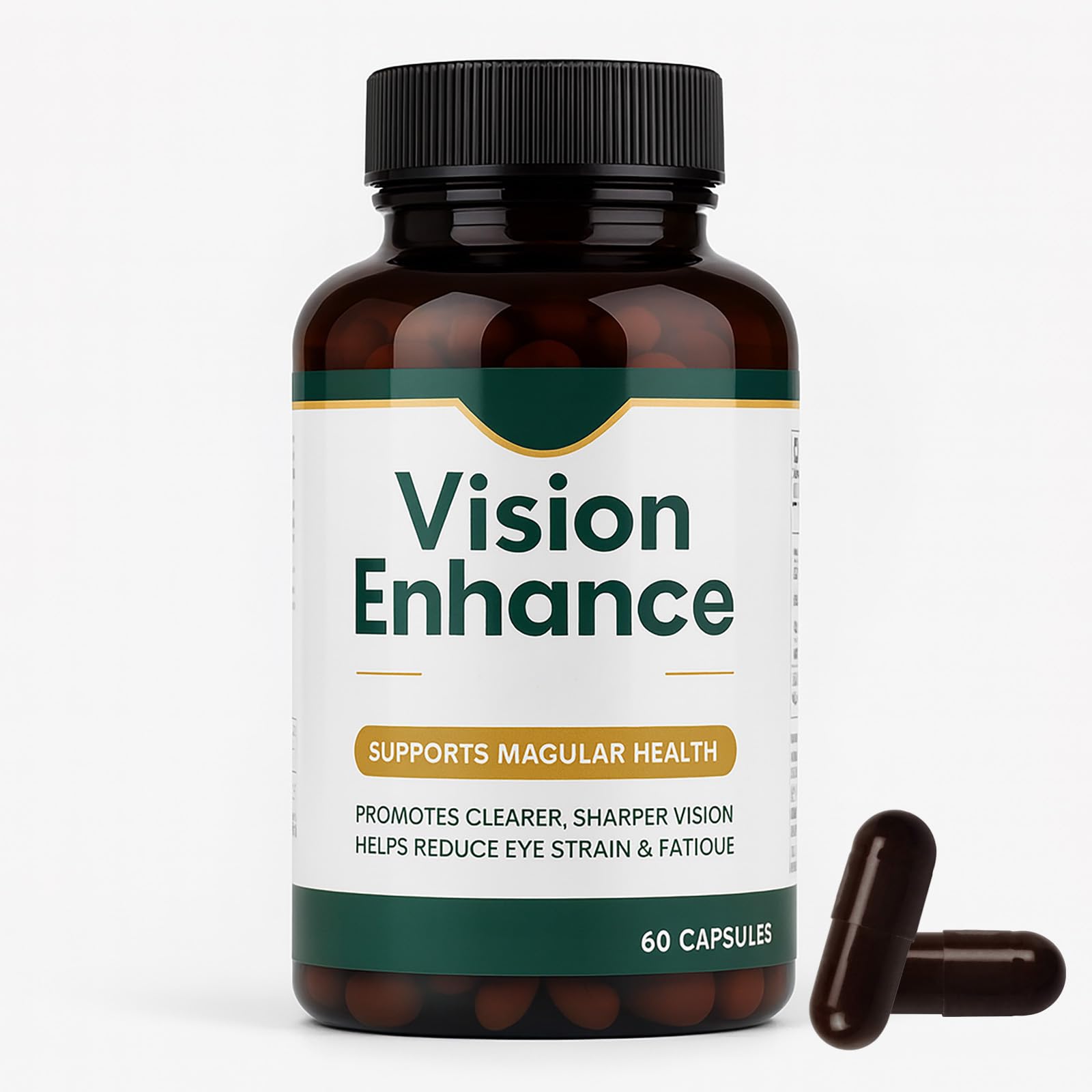 KBSBUBB Vision Enhance Pro – Lutein, Zeaxanthin & Bilberry Carotenoid Blend, 30-Day Supply