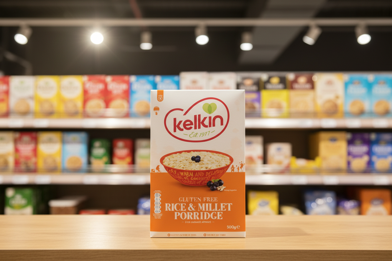 6 x Kelkin Gluten Free Porridge 500G