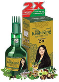 KESH KING Ayurvedic Hair Oil with Bhringraj & Amla – Hair Growth & Scalp Nourishment (3.38 Fl Oz / 100 ml)