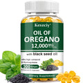 Keszciy 300 Softgels: Oil of Oregano with Black Seed Oil (2-in-1) for Immune Health