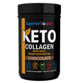 Superior Source Keto Collagen Chocolate with MCT Oil – Dairy-Free 14 oz