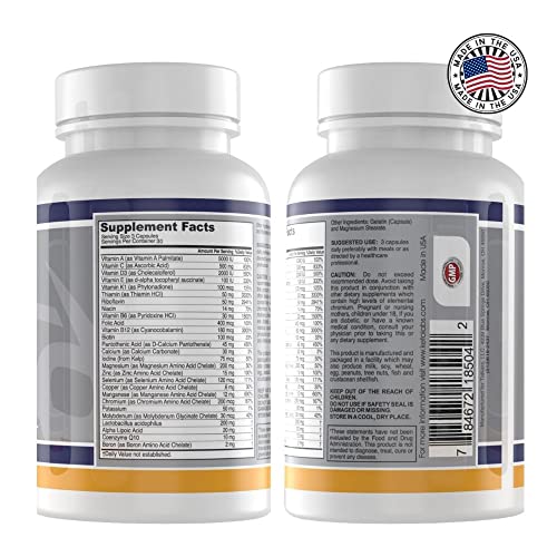 Ketocore Keto Vitamins – Keto Multivitamin for Men & Women, 90 Capsules