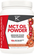 Ketologic MCT Oil Powder Hazelnut Cream (1 lb) – Keto Coffee Creamer & Energy | 41 Servings