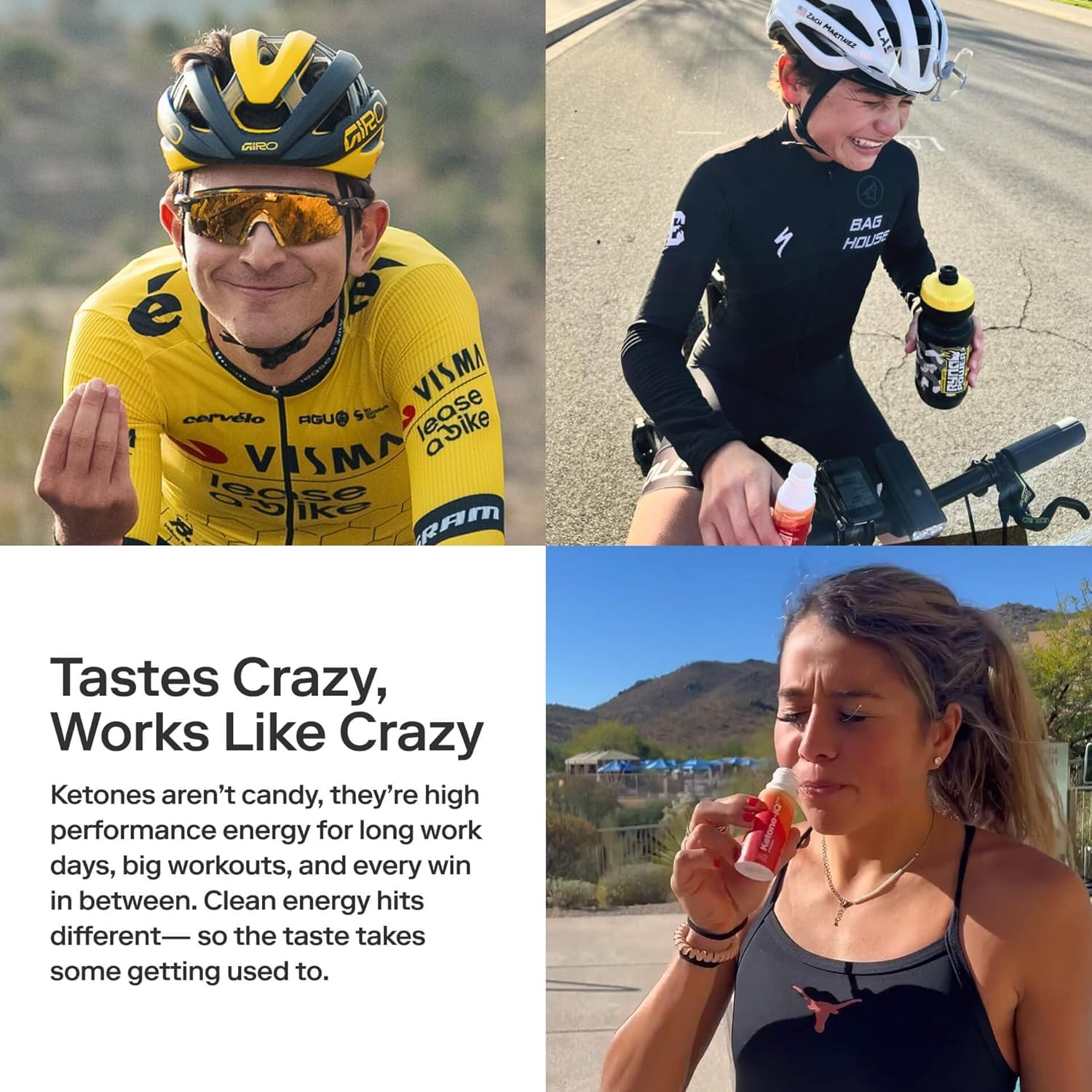 Ketone-IQ Ketone Energy Shots - 24 On-The-Go Raspberry Lemonade, 100mg Green Tea Caffeine