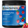 KEY NUTRIENTS Multivitamin Electrolytes Powder No Sugar – Blue Raspberry Hydration | Made in USA