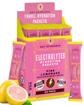 KEY NUTRIENTS Electrolytes Powder Packets - Fresh Pink Lemonade 20 Pack Hydration Packets - Made in USA