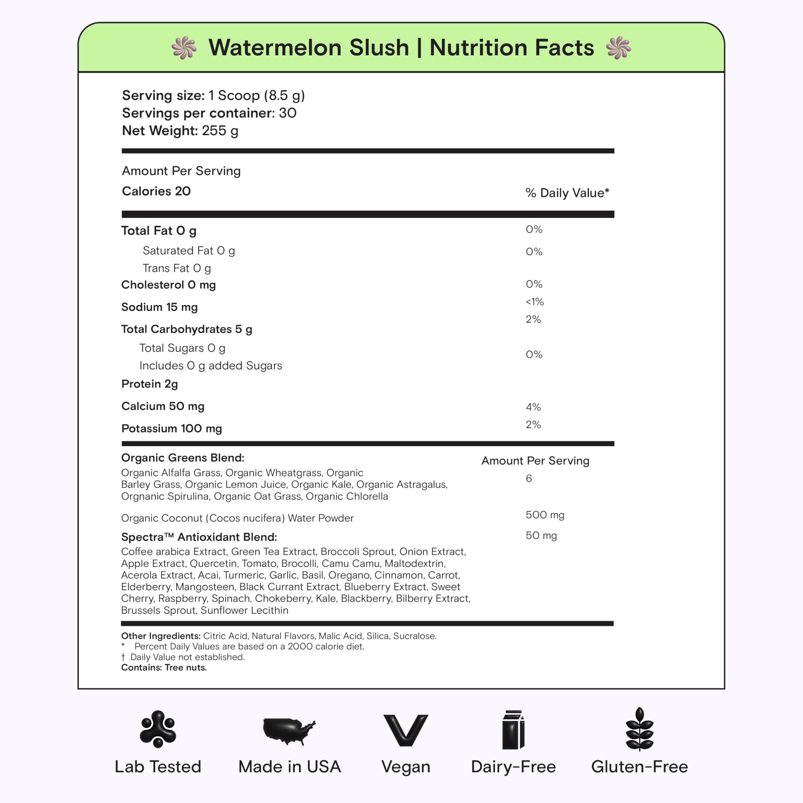 Kiala Nutrition Super Greens – Organic Greens Powder with Spirulina & Chlorella and Spectra Blend (Gluten Free, Vegan)