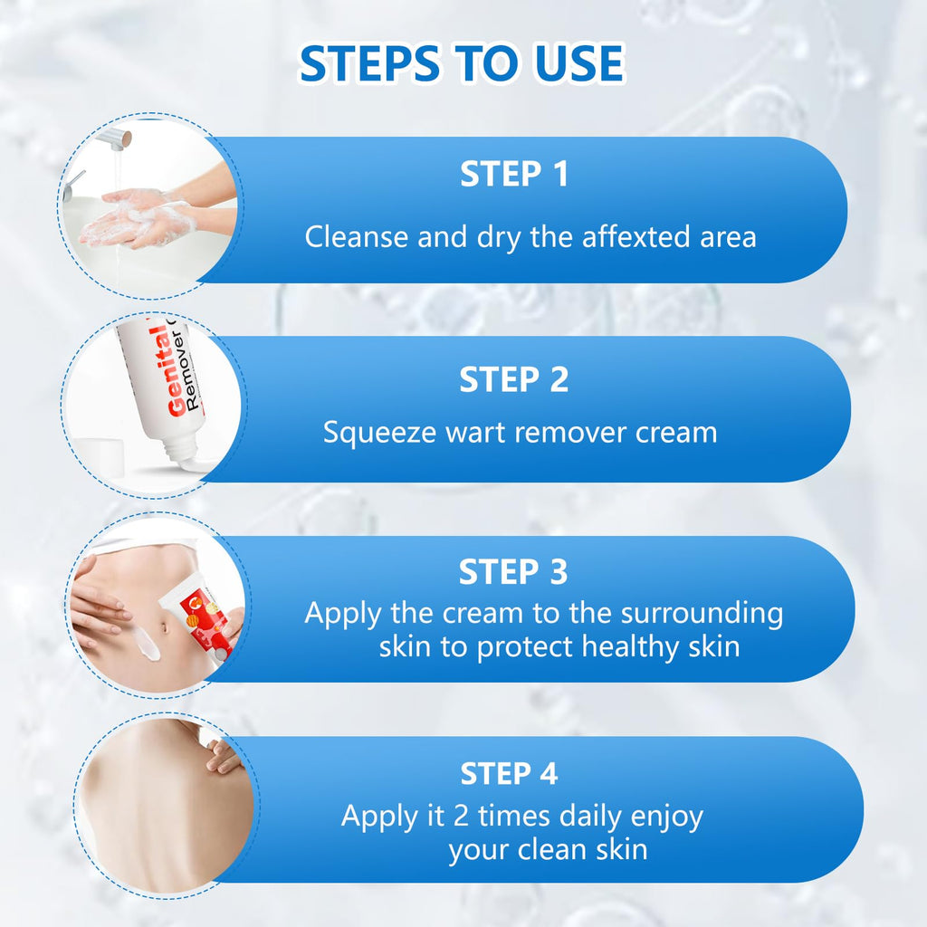 KIbabyDI Wart Remover Gel – Fast-Acting Freeze Off for Genital & Plantar Warts | 2PC-Red-222