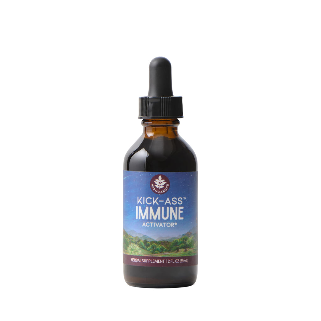 WishGarden Kick-Ass Immune Activator – Herbal Immunity Support (2oz)