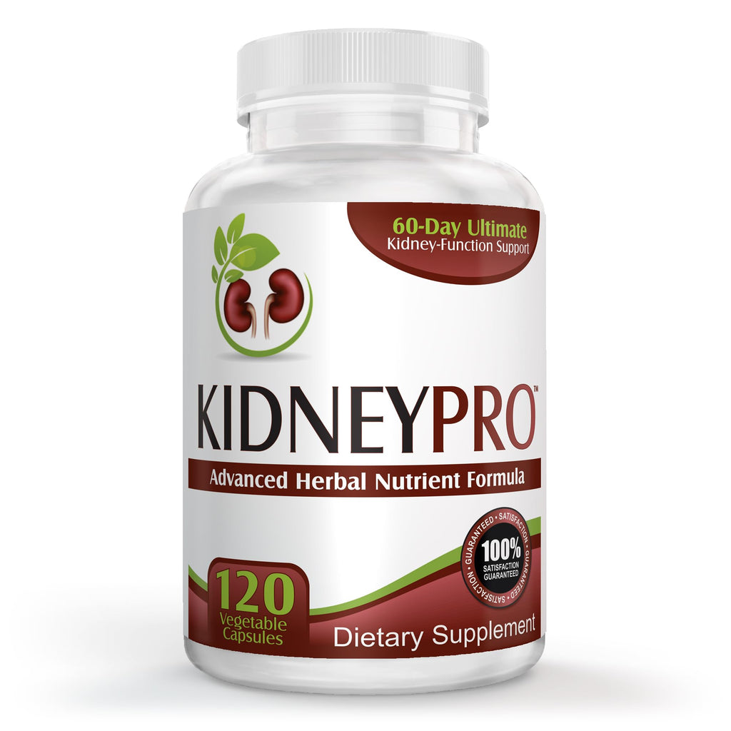 Kidney-Pro: 21 Kidney Health Supplements in 1 Formula | Total Kidney Support • 120 Capsules