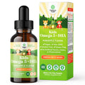 Kids DHA Omega-3 Drops – Brain, Immune & Vision Support | Vegan Fish-Free (2 oz)