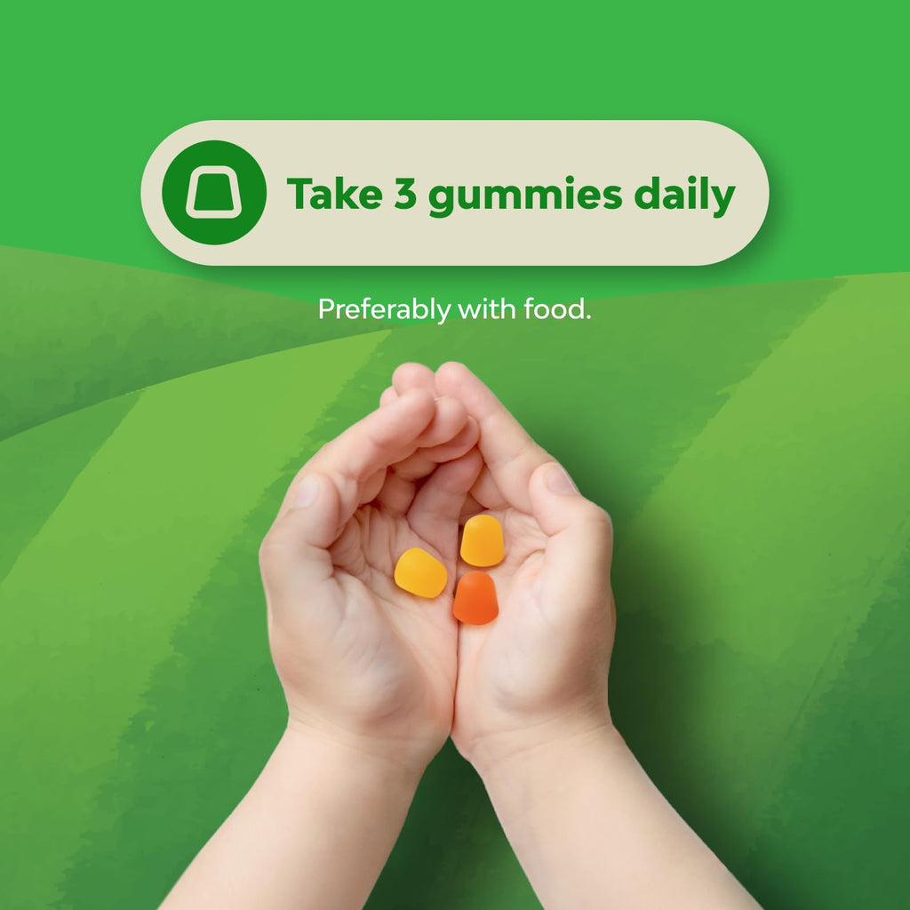 Kids DHA Omega-3 Gummies – Vegan, Fish-Free, Non-GMO | 60 Chews for Brain & Vision