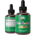 Kids Herbal Multivitamin Drops – Sugar Free, No Bitter Taste, 14-in-1 Vegan