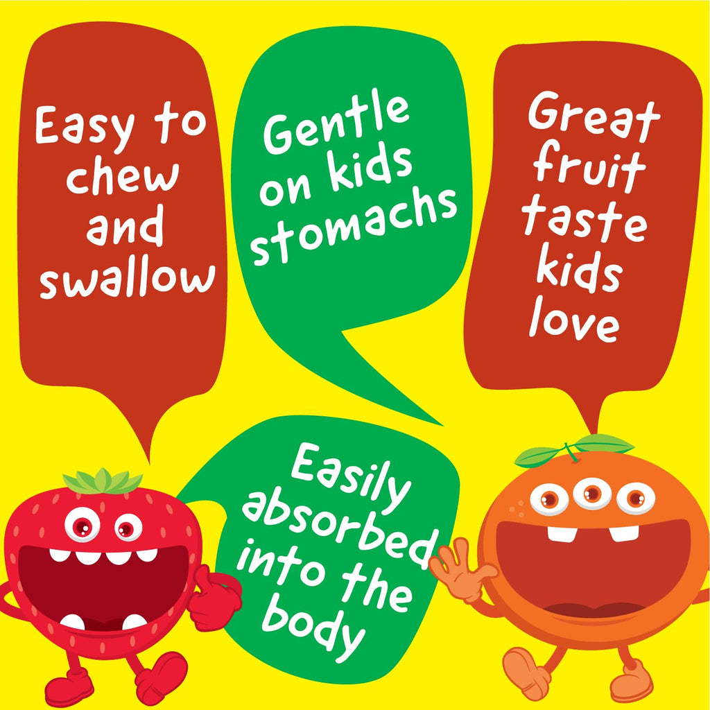 Kids Magnesium Chewable 300mg – Vegan, Non-GMO, Gluten Free | Vitaworks