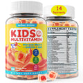 Kids Multivitamin Gummies with Iron – Sugar Free, Probiotics & Omega-3 (60 Count)