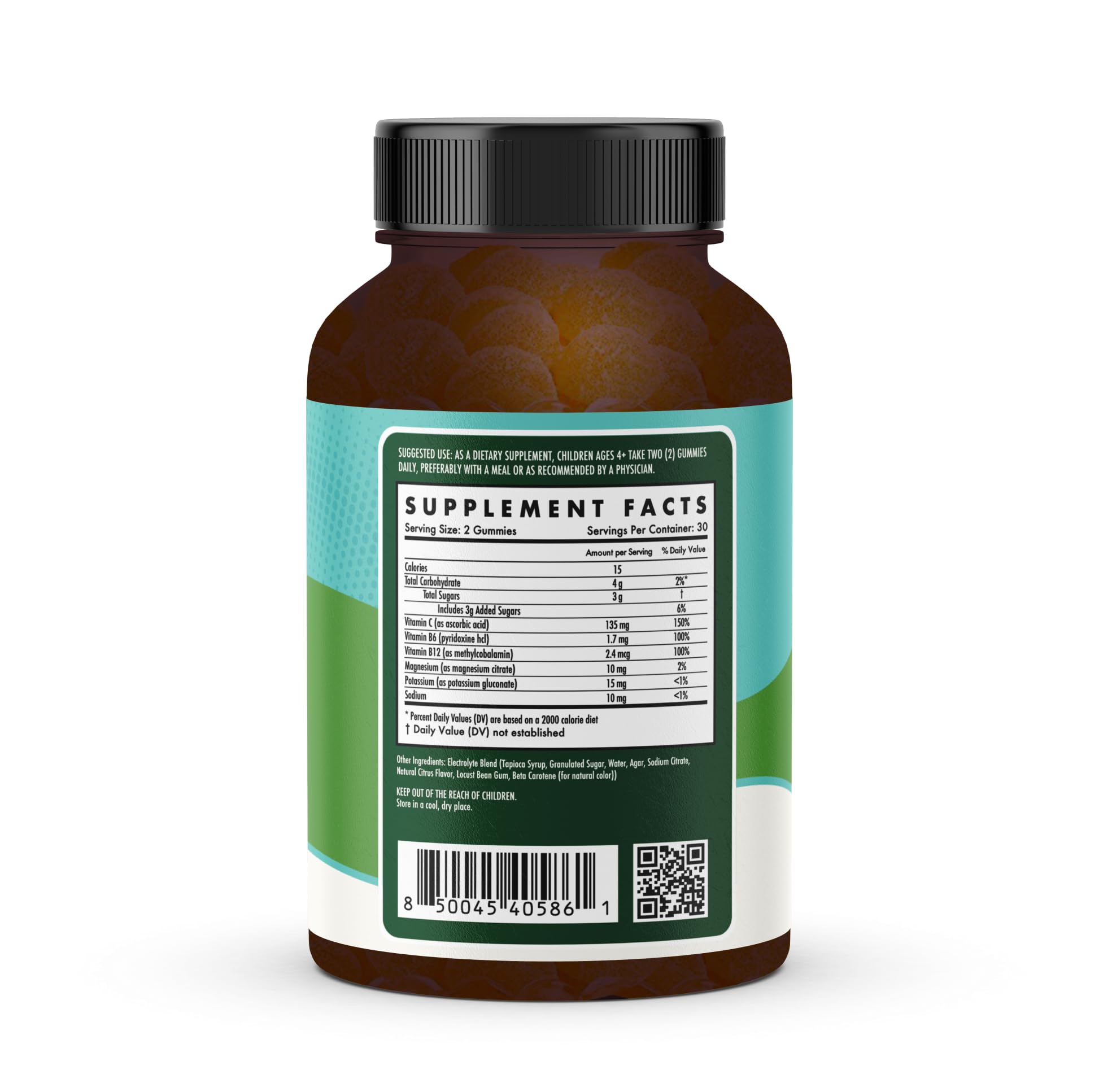 Kids Naturals Sport Recovery Gummies – Daily Wellness Support | 60ct (1 Month Supply)