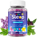 Kids Sleep Gummies - No Melatonin with Magnesium Glycinate, L-Theanine, Zinc & D3K2 | Immune Support