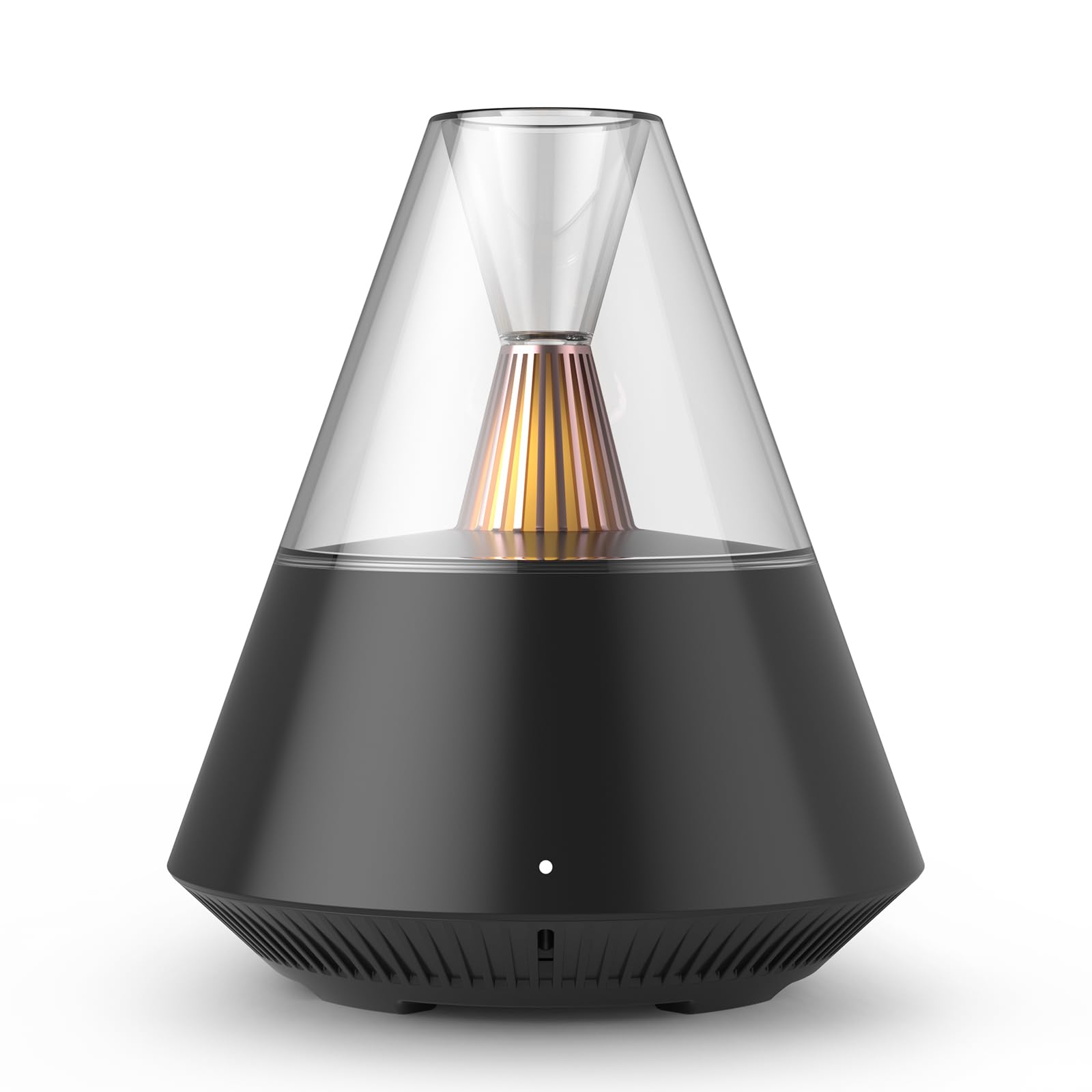 KinYiLO Essential Oil Diffuser – Modern Aromatherapy Humidifier with Candle Night Light