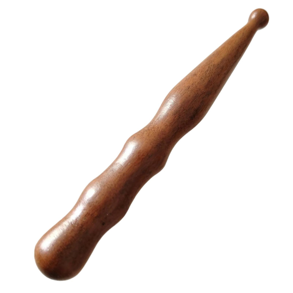 KINTEGOOD Sandalwood Acupoint Massage Pen – Traditional Wooden Acupressure Tool