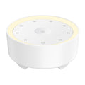 Kipcush White Noise Machine – 20 Sounds, 2 Shortcuts, Warm Night Light