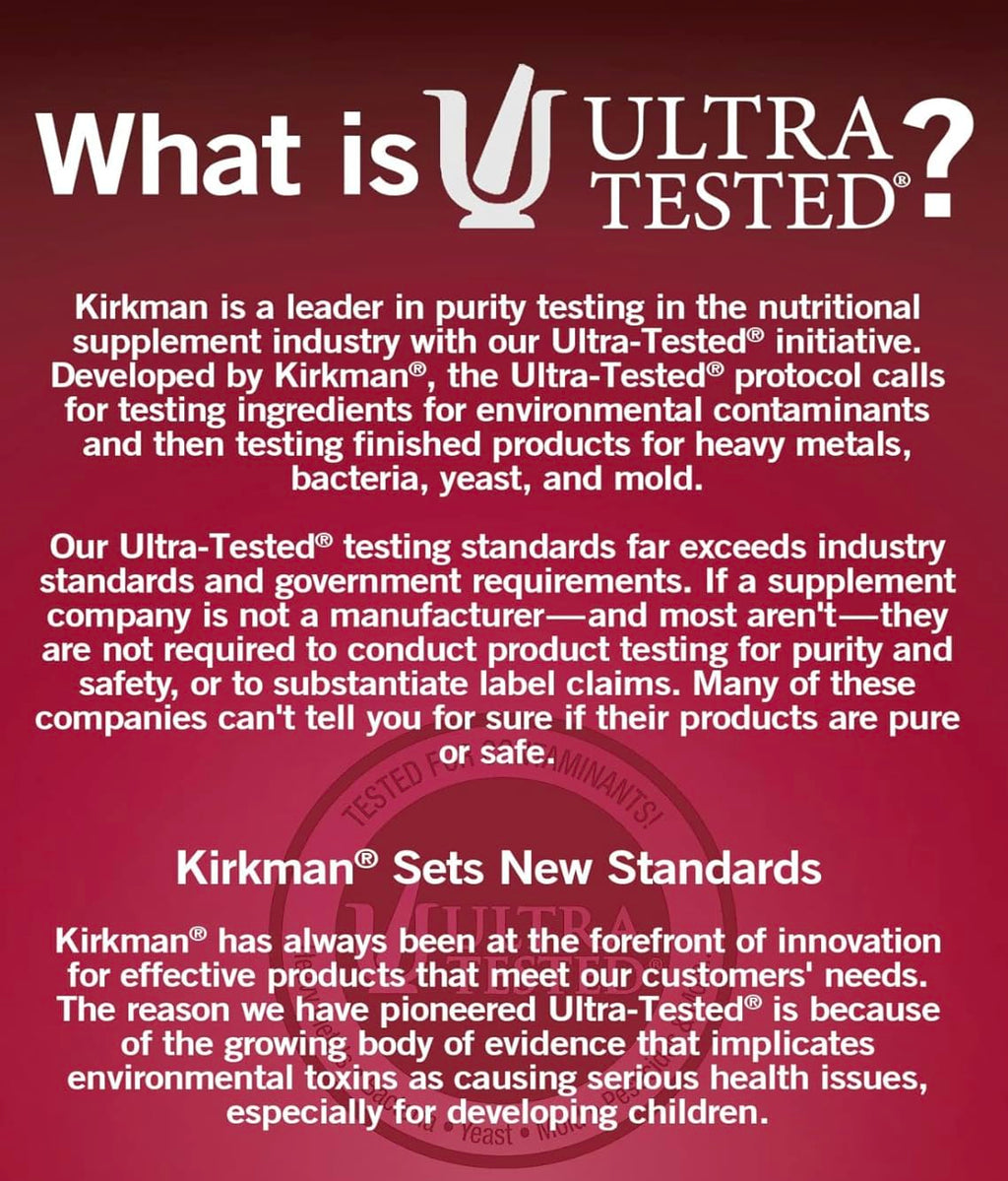 Kirkman Alpha Lipoic Acid 100 mg - Hypoallergenic | 120 Vegetarian Capsules